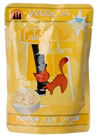 Weruva Pumpkin Lickin' Chicken Cat Food Pouches